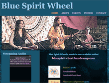 Tablet Screenshot of bluespiritwheel.com
